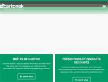 Tablet Screenshot of cartonek.com